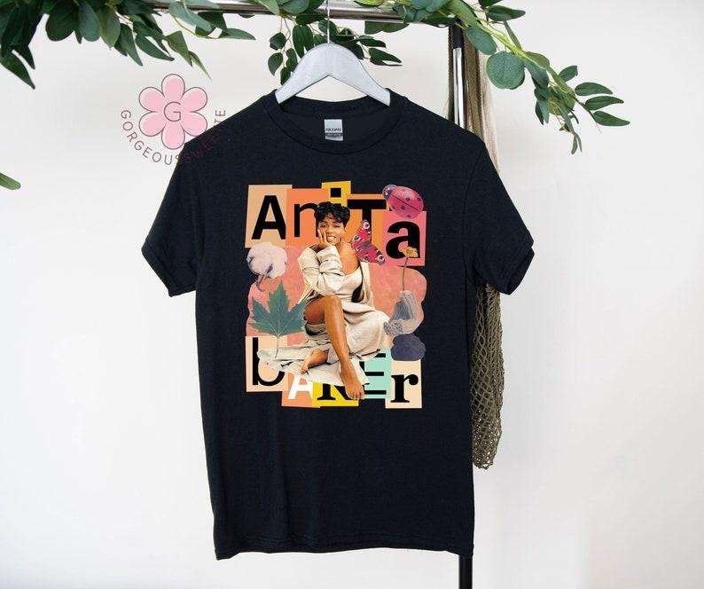 Anita Baker Music T-Shirt, Retro Hip Hop Rap 90's Shirt, Vintage 90's Shirt Hoodie, Sweatshirt | GrindPrints.com