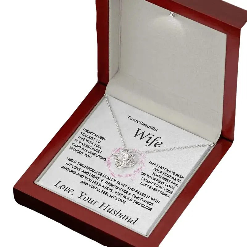 Anniversary Gift For Wife, To My Soulmate Necklace, Valentines Gift From Husband To Wife, Wife Necklace From Husband,...