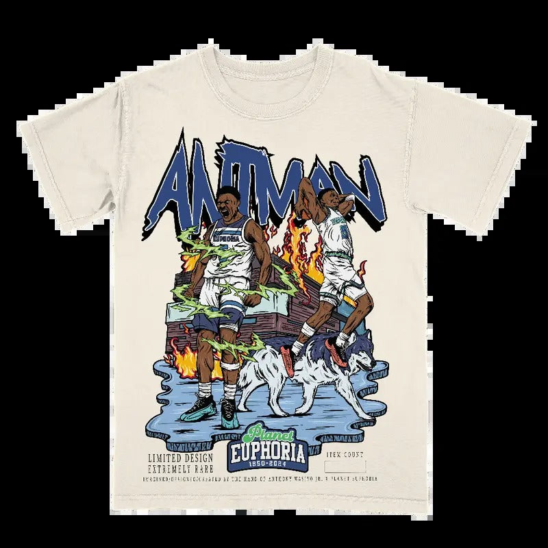 Anthony Edwards V2 Tee for Men - Soft and Comfortable Shirt - Menswear - Graphic T-Shirt Hoodie, Sweatshirt | GrindPrints.com