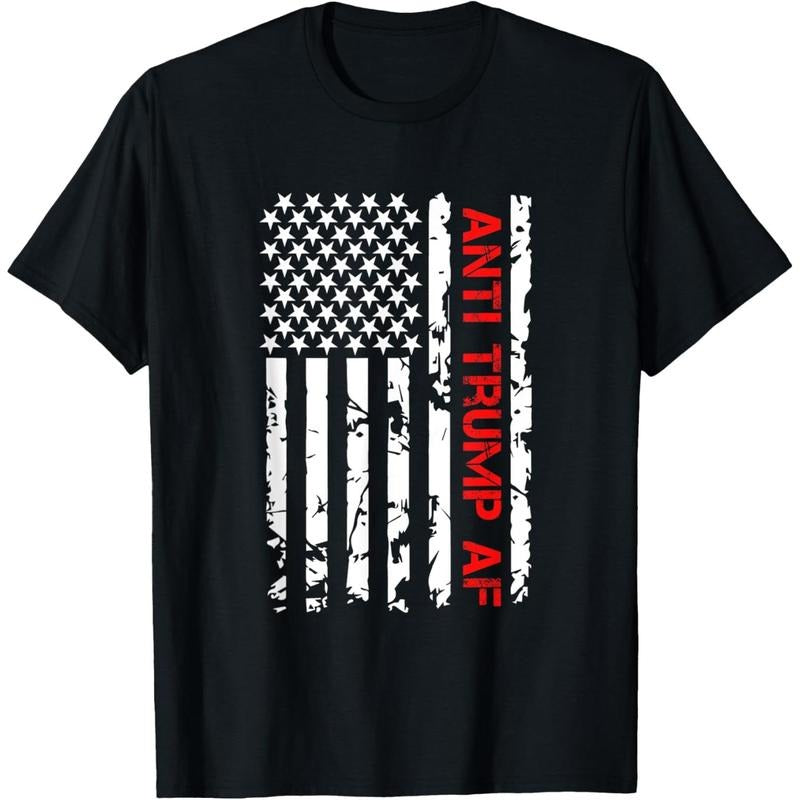 Anti AF Trump, Impeach Trump T-Shirt Hoodie, Sweatshirt | GrindPrints.com