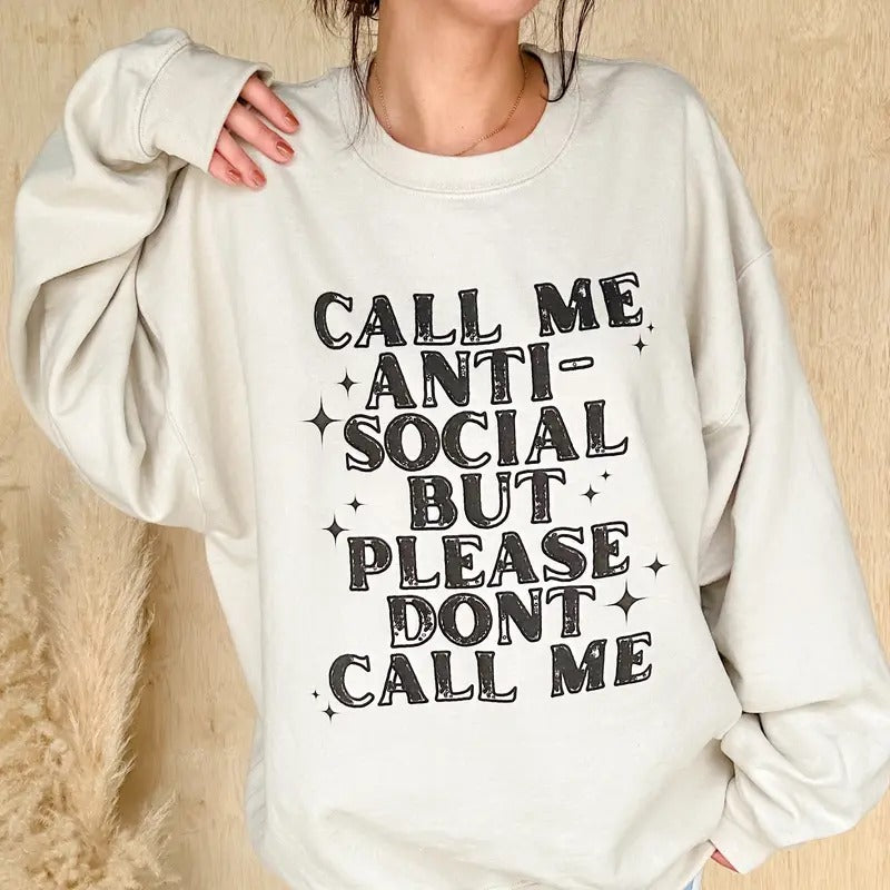 Anti-Social Graphic Pullover T-Shirts, Hoodie, Sweatshirt | GrindPrints.com