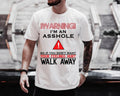 Anti Social T-Shirt Warns Me Of Being A Jerk Hoodie, Sweatshirt | GrindPrints.com