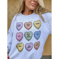 Anti Valentines Candy Hearts Graphic Top T-Shirts, Hoodie, Sweatshirt | GrindPrints.com