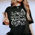 Antisocial Butterfly DTF Transfers - THIS IS NOT A SHIRT Hoodie, Sweatshirt | GrindPrints.com