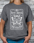 Antisocial Butterfly Tarot Card T-shirt Hoodie, Sweatshirt | GrindPrints.com