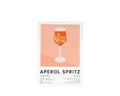 Aperol Spritz Cocktail Print Poster, Cocktail Poster Print, Kitchen Decor, Cocktail Gift, Aperol Spritz Poster, Kitchen...
