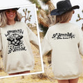 Apparently I Have An Attitude Sweatshirt Highland Cow Sweater Heifer Apparently I Have An Attitude Sarcastic Shirt Snarky...