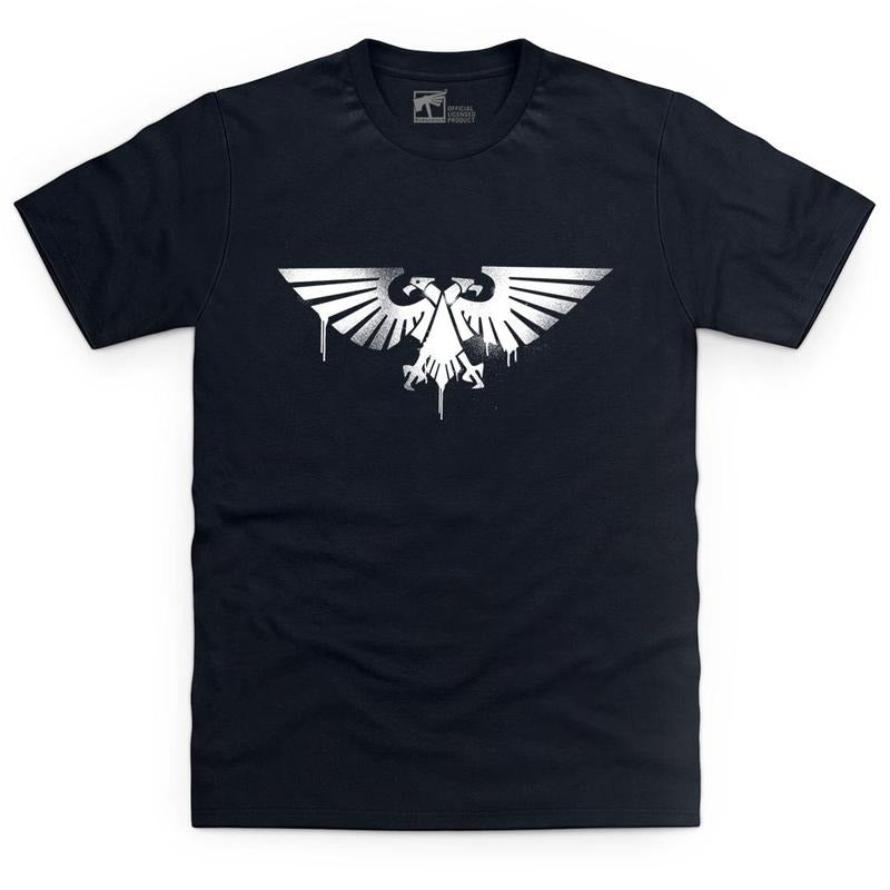 Aquila Graffiti Insignia T Shirt - WARHAMMER MERCH Hoodie, Sweatshirt | GrindPrints.com