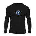 Arc Reactor Stark Industries Long Sleeve Men's T-Shirt Casual Classic Hoodie, Sweatshirt | GrindPrints.com