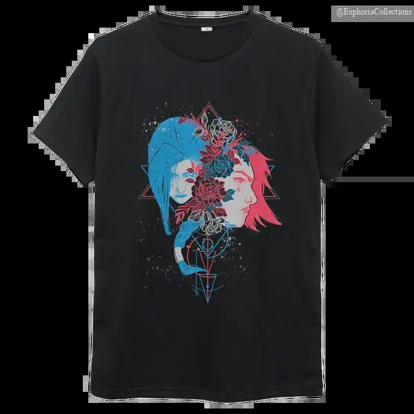 Arcane Jinx Vi Art Size Global Trending Outfits T-Shirts, Hoodie, Sweatshirt