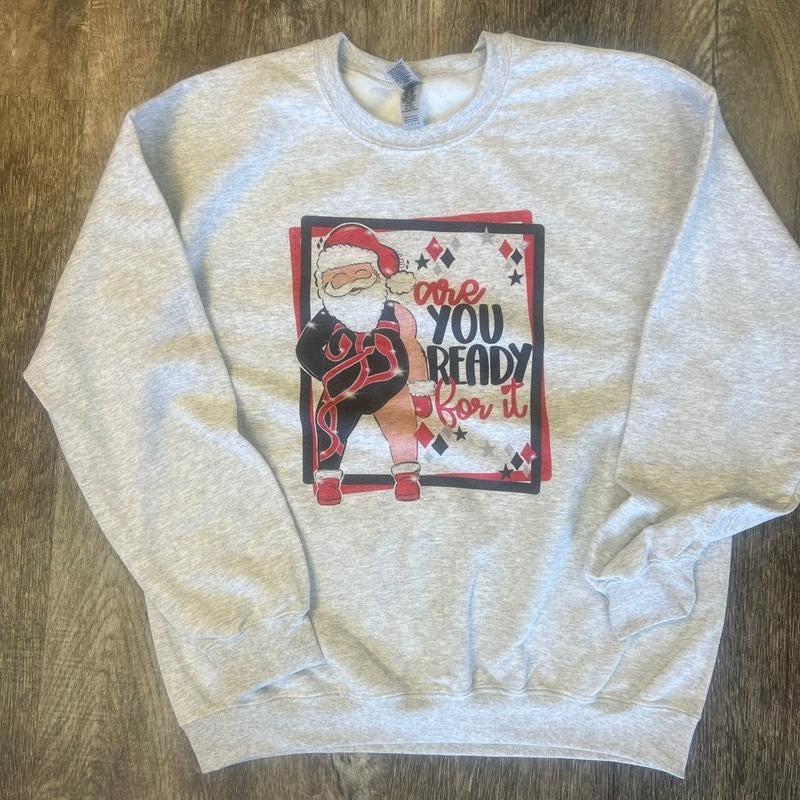 Are You Ready For It Santa Reputation Tee Hoodie, Sweatshirt | GrindPrints.com