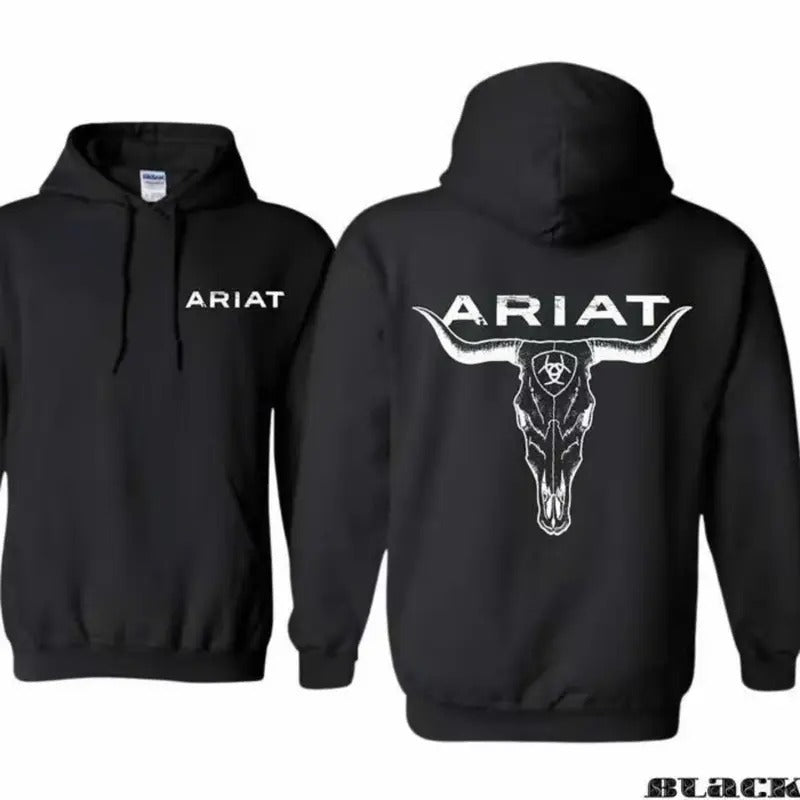 Ariat Hoodie - A Strong And Stylish Design For Outdoor Enthusiasts, Perfect For Those Passionate About Ranching And...
