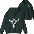 Ariat Hoodie Sweatshirt T shirt- Bold Skull and Flames Design, Unisex, Perfect for Casual Wear and Outdoor Adventures
