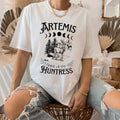 Artemis Goddess Shirt Greek Mythology Tee, Dark Academia Clothing, Poet Shirt Bookish Gift For Book Lover Worm...