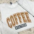 Ash Coffee Weather Graphic Pullover T-Shirts, Hoodie, Sweatshirt | GrindPrints.com