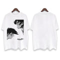 Ashita no Joe "Showdown" Heavyweight Vintage Tee 100% Cotton OVERSIZED Anime T-shirt Menswear Top Crew Necks Tshirt...