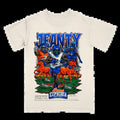 Ashton Jeanty Off-White Tee for Men - Soft and Comfortable Shirt - Menswear - Graphic T-Shirt Hoodie, Sweatshirt