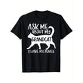 Ask Me About My Grandcat Grandma Granddad Cat Dad Pet Love T-Shirt  made in usa Hoodie, Sweatshirt | GrindPrints.com