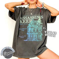 Assassin's Keep shirt  Shirt, Throne Of Glass Merch Aelin Galathynius Terrasen, Sjm Universe Merch Acotar Crescent City...