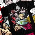Asta Yuno T-Shirt S-4XL Black Clover Shirt Anime Manga Graphic Tee Tshirt S-4XL Hoodie, Sweatshirt | GrindPrints.com