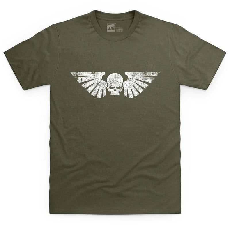 Astra Militarum Battleworn Insignia T Shirt - WARHAMMER MERCH Hoodie, Sweatshirt | GrindPrints.com