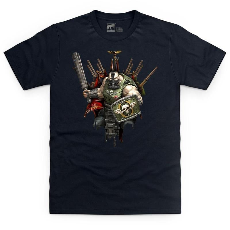 Astra Militarum Bullgryn Black T Shirt - WARHAMMER MERCH Hoodie, Sweatshirt | GrindPrints.com