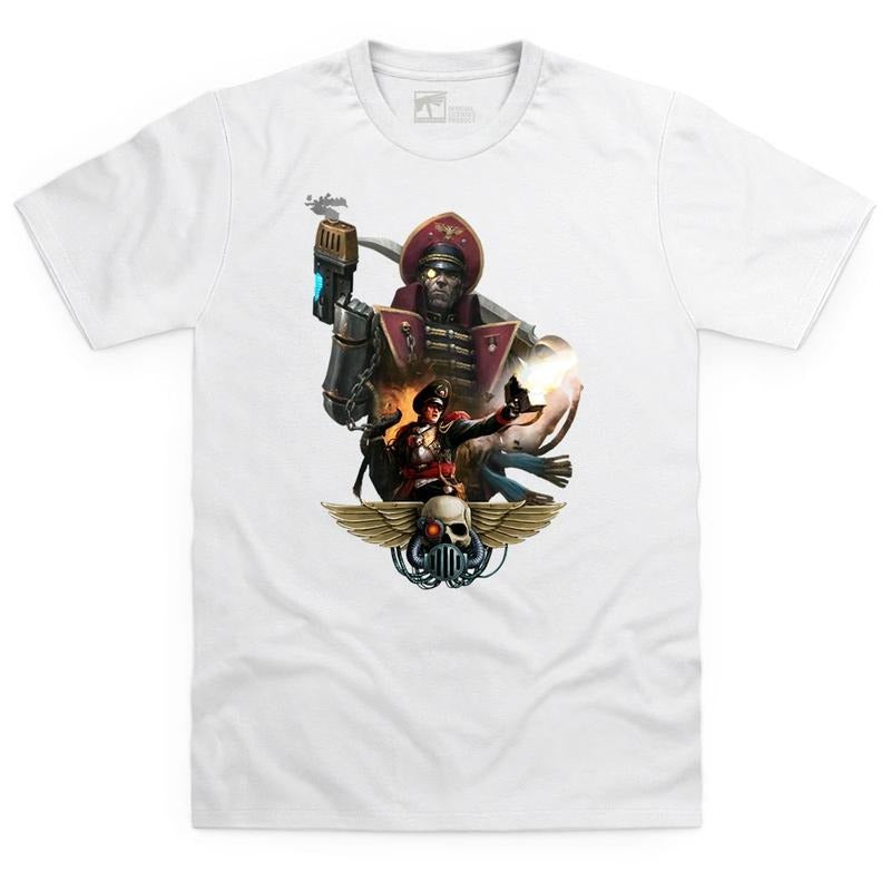 Astra Militarum Commissar T Shirt - WARHAMMER MERCH Hoodie, Sweatshirt | GrindPrints.com