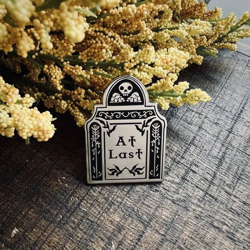 At Last silver enamel pin T-Shirts, Hoodie, Sweatshirt | GrindPrints.com