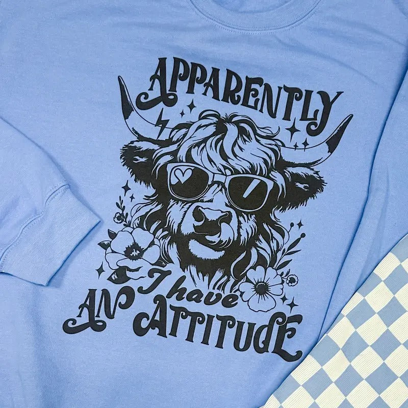 Attitude Graphic Pullover T-Shirts, Hoodie, Sweatshirt | GrindPrints.com