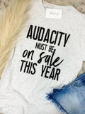 Audacity Graphic Tee Hoodie, Sweatshirt | GrindPrints.com