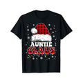 Auntie Claus Funny Santa Claus Matching Family's Men Women T-Shirt, Suitable for family Christmas fun activities, 100%...