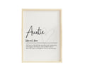 Auntie Definition Print Auntie Aunt Aunty Definition Print Thank You Art Family Aunt Art Prints Poster Prints No Frame Decor Landscape T-Shirts, Hoodie, Sweatshirt