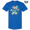 Autism Awareness Gildan Short Sleeve T-Shirt 'NLB' Hoodie, Sweatshirt | GrindPrints.com