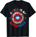 Autism Is My Superpower T-Shirt | Unisex Cotton Tee, Size S-3XL Hoodie, Sweatshirt | GrindPrints.com