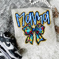Autism Mama Bow DTF Transfer - THIS IS NOT A SHIRT Hoodie, Sweatshirt | GrindPrints.com