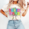 Autism Mama T-Shirt, Autism Awareness Coquette T-Shirt, Autism Checkered T-Shirt, Retro Autism Bow T-Shirt, In April We...