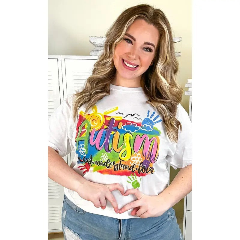 Autism Sunshine Adult Graphic Shirt Hoodie, Sweatshirt | GrindPrints.com