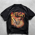 Autistic Funny Skeleton Shirt, Autism Edgy Skeleton Meme, Oddly Specific Shirt, Offensive Gifts shirts - Graphic Tee...
