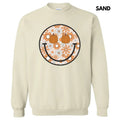 Autumn Floral Happy Face Sweatshirt 'NLB' T-Shirts, Hoodie | GrindPrints.com