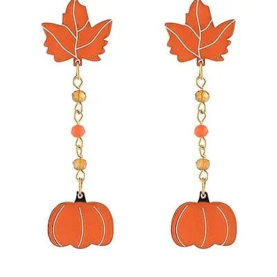 Autumn Is Here Dangle Earrings T-Shirts, Hoodie, Sweatshirt | GrindPrints.com