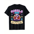Autumn Thanksgiving Gobble And Groove Turkey Day T-Shirt T-Shirt 220g 10000 Links made in usa Hoodie, Sweatshirt