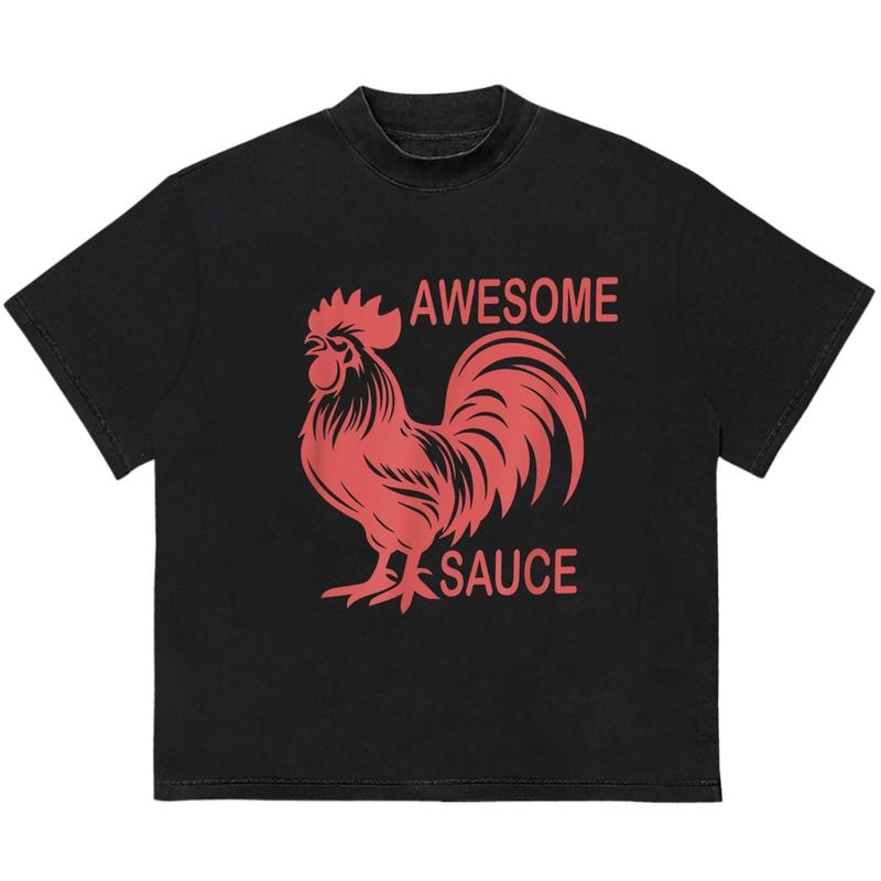 Awesome Ssauuce T-Shirt Recycled Cotton Graphic Vintage 90s Graphic Tee Hoodie, Sweatshirt | GrindPrints.com