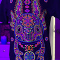 Axoloth  T-shirt Cotton Black Floral Tshirt Hoodie, Sweatshirt | GrindPrints.com
