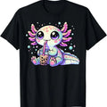 Axolotl Bubble Boba Tea Kawaii Anime Gifts Women, Men, TShirt Hoodie, Sweatshirt | GrindPrints.com