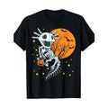 Axolotl Shirt - Axolotl Halloween Costume Skeleton Pumpkin T-Shirt Made in USA Hoodie, Sweatshirt | GrindPrints.com