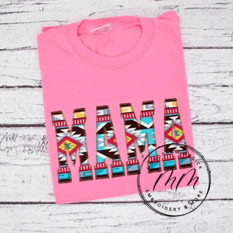 Aztec Mama Comfort Color Shirt, Mama Shirt, Western Mama Shirt, Casual Comfortable  Fit Hoodie, Sweatshirt | GrindPrints.com