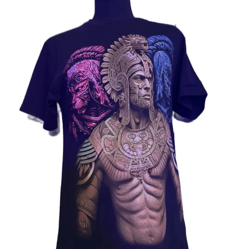 Azteca trilogía T-shirt Tshirt Crewneck Streetwear Hoodie, Sweatshirt | GrindPrints.com