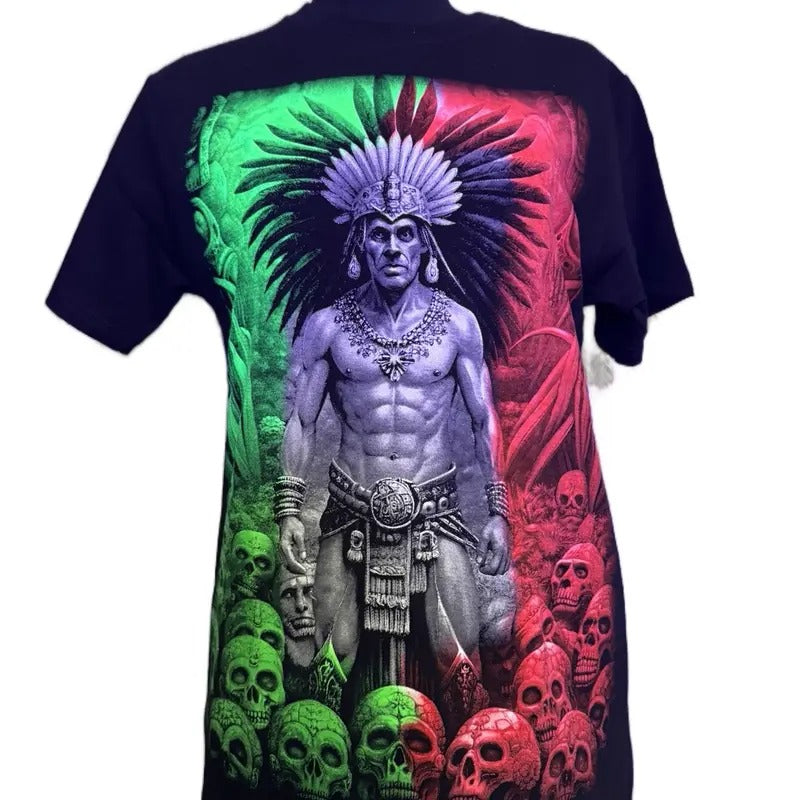 Aztlan guerrero T-shirt Menswear Top Man Hoodie, Sweatshirt | GrindPrints.com