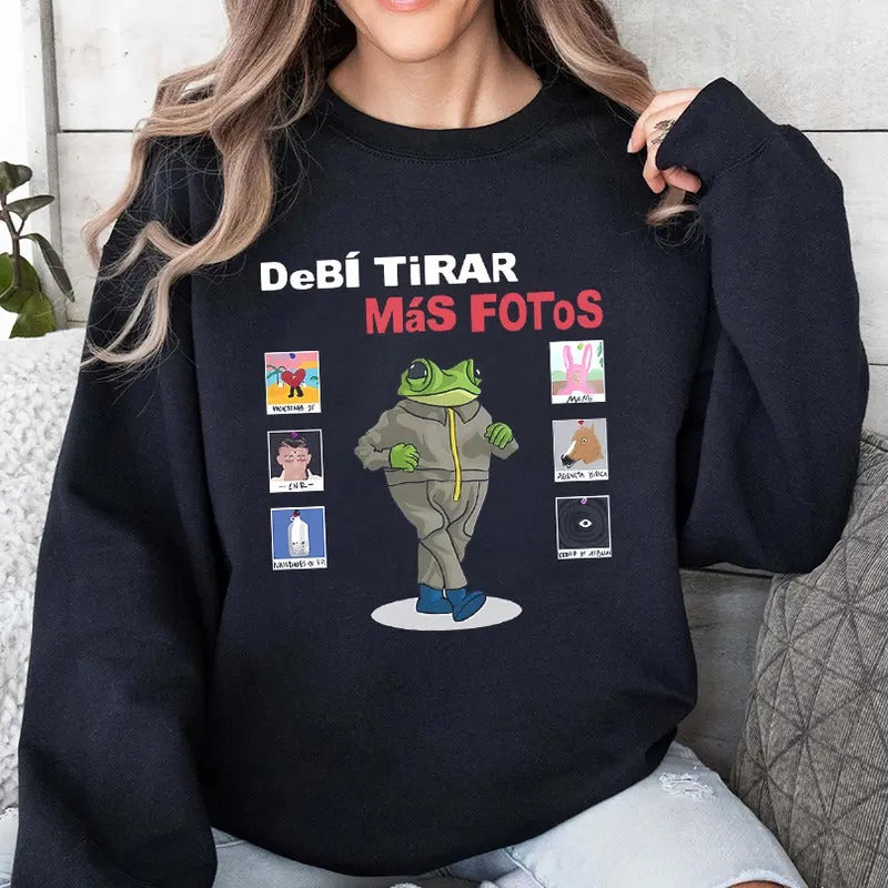 B Bunny albums shirt, Debi Tirar Mas Fotos Shirt, Latin Music Tee, Reggaeton Fan Gift, Streetwear for Reggaeton Lovers,...