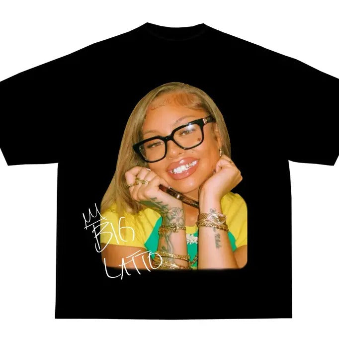 B Lattooo Tee for Women, Printed Cotton T-Shirt for Summer Hoodie, Sweatshirt | GrindPrints.com